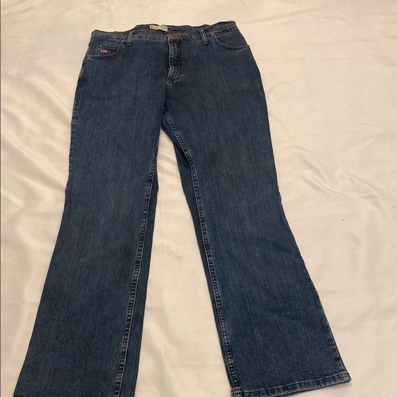 Wrangler 20x Tulsa Women's Jeans Low Rise Slim Fit Boot Cut STRETCH Size 15/16 - Picture 3 of 16